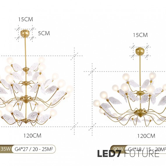 Ritz - Wings Chandelier